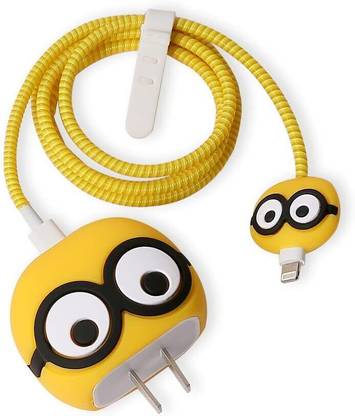 SONVI Silicone Press Stud Headphone Case For Compatible with Apple 20W Adapter