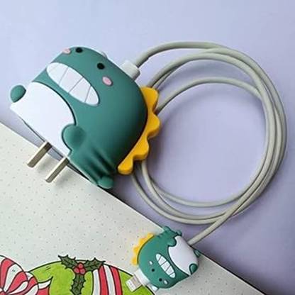 TECHWIND Silicone Press Stud Headphone Case For Compatible With Apple 18/20W Adapter