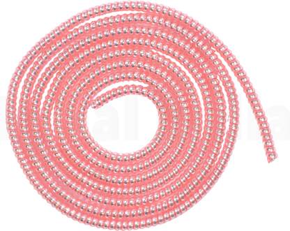 Epaal Sparkling Metallic Color (2 pcs X 1.5 mtr long) Charger / USB / Earphone Cable Protector