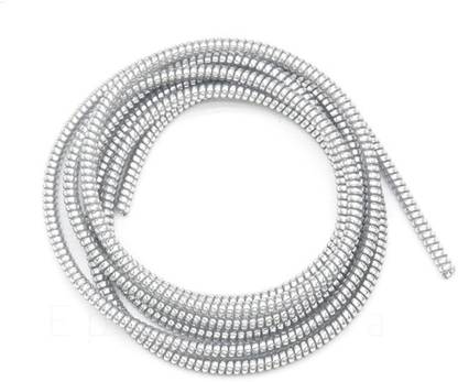 JAZX 1.5m Spiral Triple Entire Charging Cable Spiral for All Android Cable Protector