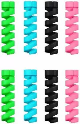 Sychelle 8 Pieces Multipurpose USB cable Protecto Cable Protector