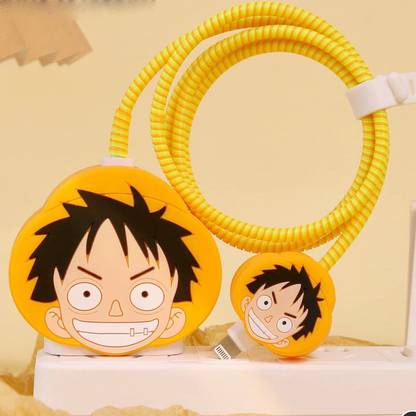 TECHWIND Silicone Press Stud Headphone Case For Compatible With Apple 18/20W Adapter