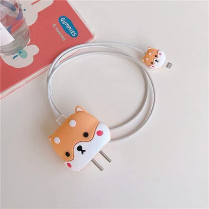 WEI INTERNATIONAL Compatible for iPhone Charger Cover for 18-20W Full Protection CASE CAT NEW Cable Protector