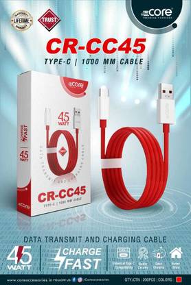 IZAAN ENTERPRISE CR -CC45 TYPE-C 1000 MM CABLE. Power Meter for Cables