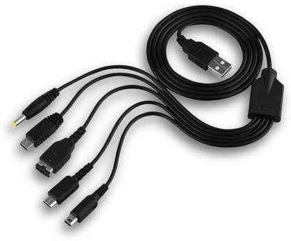 navdevi enterprise Multi Pin 5 in 1 Universal Charging Cable For Phone Car Power Meter for Cables
