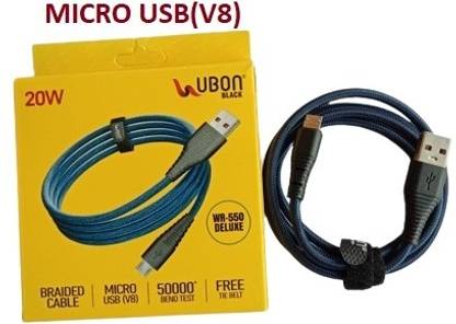 HIGHI 20W USB Cable 2 A 1 m Micro USB Fast Charging with 2.4A for Micro USB Devices Power Meter for Cables