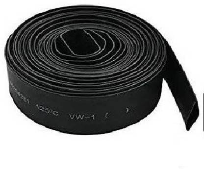 G&S G&S 20mm-Black-Heat shrink tube sleeve Polyolefin (1 Meters) Heat Shrink Cable Sleeve