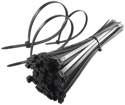 rt sense Cable Self-Locking Multi-Purpose Zip Ties Nylon (250*3.6 mm) 800Pcs Nylon Hook & Loop Cable Tie