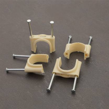 AUTOPLEX CPVC Pipe Clamps Water Pipe “Size-3/4”/“0.75 Inch” For PVC Pipes Plastic Standard Cable Tie