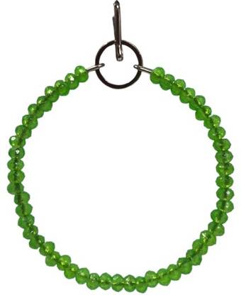 S Mark Bird Parrot Beeds Swing Perch Ring ( PACK OF 1 ) Cage Accessories Cage Seed Catcher