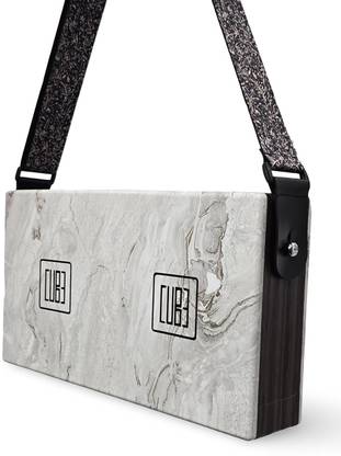 Rhythm Pro Cube Cajon Bongo Traveller Cajon (16 x 9 x 3 inch) With Strap Included.(GRMRBL) Cajons
