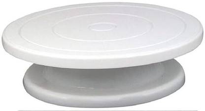 Parth Enterprice 11 Inch Rotating Cake Turntable,Turns Smoothly Revolving Cake Stand Full Cake Maker Cake Maker