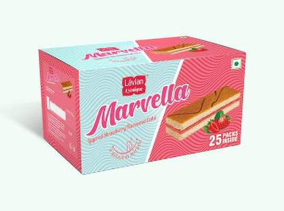 Lavian Exotique Marvella Strawberry Cake