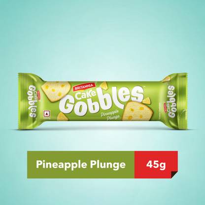 BRITANNIA Gobbles Pineapple Plunge Cake