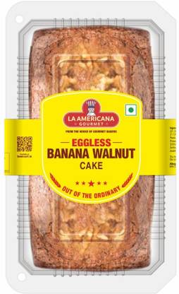 Bonn EGGLESS BANANA WALNUT CAKE 200G Walnut Cake