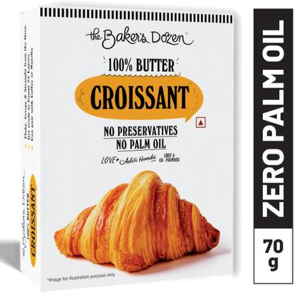 The Baker's Dozen 100% Butter Croissants