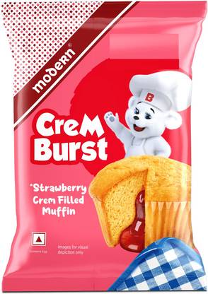 MODERN Crem Burst Strawberry Strawberry Muffin