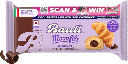 BAULI Moonfils, Soft and Delicious Creme Choco Croissants