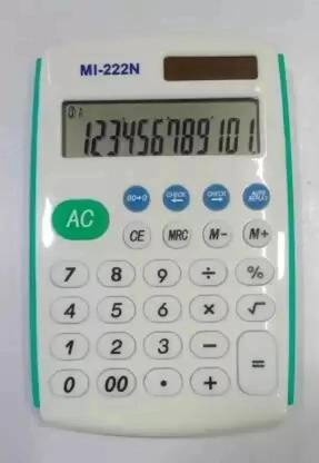Capitalpoint MI-222N Mini Electronic 12 Digit Basic Pocket Size Calculator MI-222N Basic  Calculator