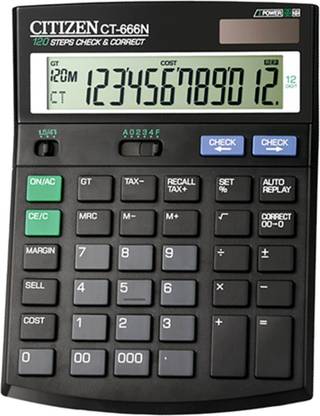 MAILU CT-666N Basic Calculator Mailu Citizen Desktop CT 666N Calculator Basic  Calculator