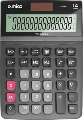 Amigo MI-141E 14 Digit Display Tax Rate Replay Functions Financial  Calculator