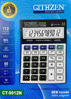 N&M Store CITLLZEN® CT.9912N 
ELECTRONIC CALCULATOR /2 POWER) CITLLZEN® CT.9912N Financial  Calculator