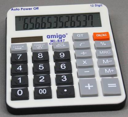 Amigo mi-847 auto power off MI-847 Financial  Calculator