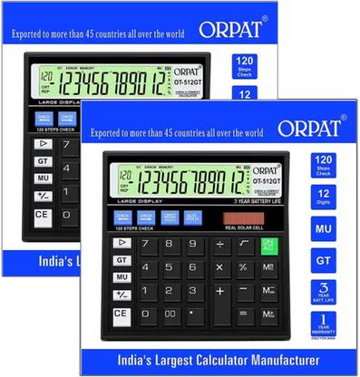 TINGLAX Orpat OT-512GT Calculator Basic  Calculator