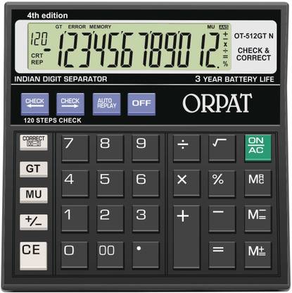 ओरपैट OT 512 GTN OT 512 GTN आर्थिक कैलकुलेटर