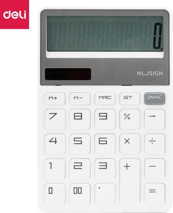 Deli Nusign White Basic  Calculator