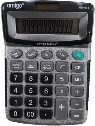 Amigo MI-613 Calculator: A Basic and Reliable Option mi-613 Basic  Calculator