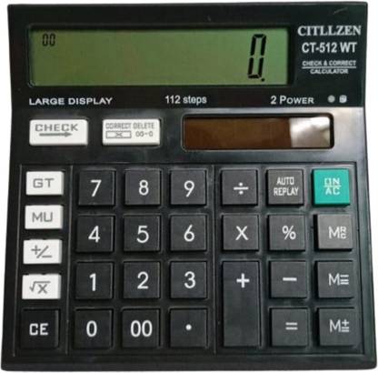 S Mark Black Color Calculator For Education And Learning For Kids And Adults (1pcs) Basic  Calculator