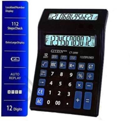 clitizen CITIZEN DUAL DISPLAY MULTI SPECALITY SUPER ELECTRONIC Check & Correct SCHOOL OFFICE SHOP IDEAL STYLISH Basic  Calculator