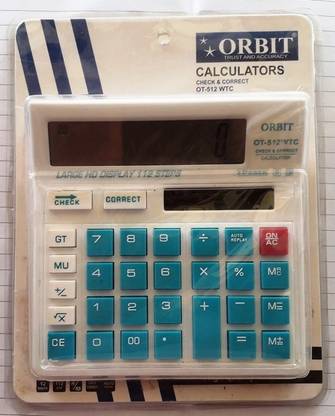 FCEJL OT512 Orbit Basic  Calculator