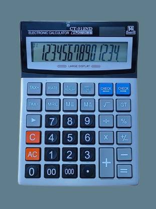 Hench Check and Correct Desktop Basic Calulator-109 Bsic Business Calculator 14 Digit Big Calculator-099 Basic  Calculator