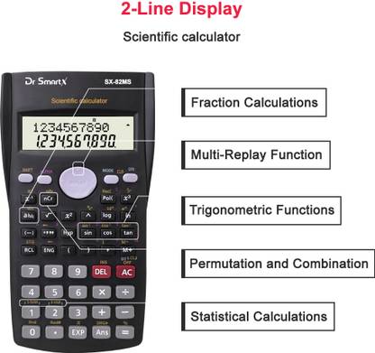 Dr SmartX SX-82 MS 240 Functions Scientific Calculators Smart Calculators Next-Generation Scientific Calculator