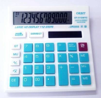 Uratech ORBIT Basic Calculator (12 Digit) OT-512WTC Basic  Calculator