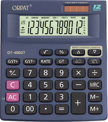 Orpat Ajanta OT-400GT New Desktop Calculator Financial  Calculator