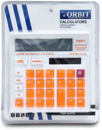 Heinriched Orbit OT-512 WTC Colorful 12 Digit Basic  Calculator
