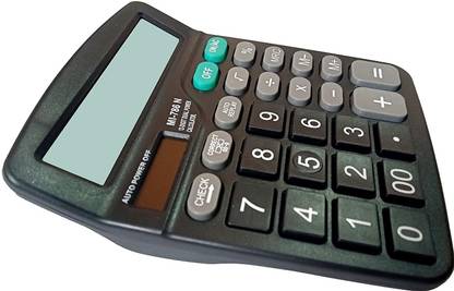 Ornate mi - 786 N Basic Calculator (12 Digit) for student office, shop etc MI-786 N Dual Power Check & Correct Calculator Basic  Calculator