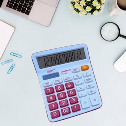 Alpha tech 72269PINKE27 Basic  Calculator