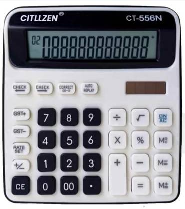 DRISYAM CT 556N GST Calculator with Soft key Basic  Calculator