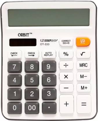 PW PENCILWALA Orbit ot-333 Large LED Display With Soft Keys Basic  Calculator
