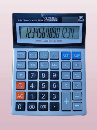 Hench Check and Correct Desktop Basic Calulator-62 Bsic Business Calculator 14 Digit Big Calculator-052 Basic  Calculator
