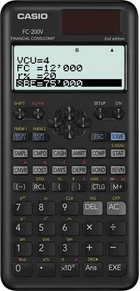 CASIO FC-200V-2nd Edition FC-200V-2 Financial  Calculator