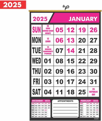 ESCAPER Style Meets Functionality: A WallCalendar Designed to Inspire Your Space 2025 Wall Calendar