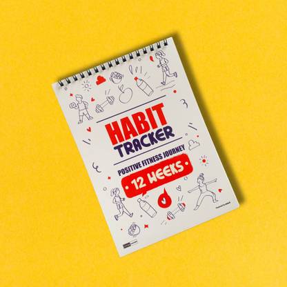ekdali Wellness & Fitness Progress Planner 2024 Table Calendar