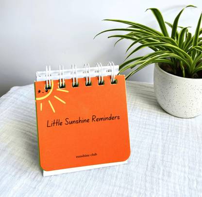 sunshine club LSR Undated Table Calendar