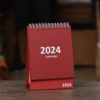 INNAXA Desk Calendar | Monthly calendar | Desk planner | 2024 Table Calendar
