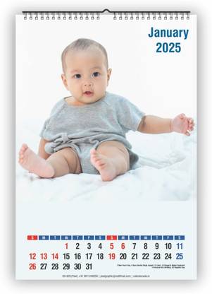 Pixel Office Date Calendar 2025 Wall Calendar